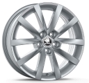 Leichtmetallfelge Alaris silber 6,0Jx16" ET38